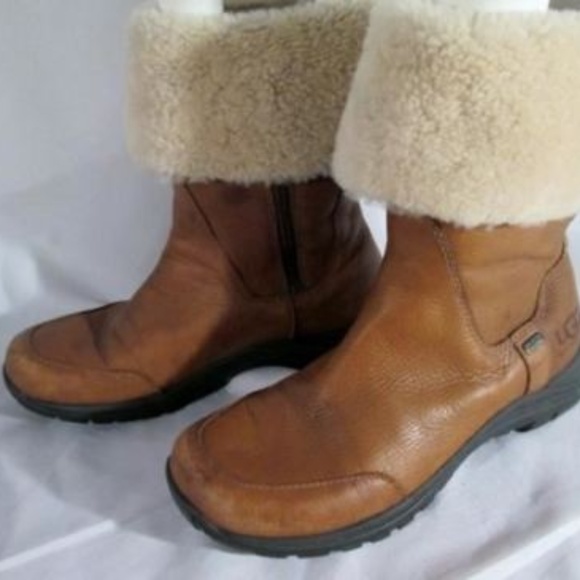 ladies leather uggs